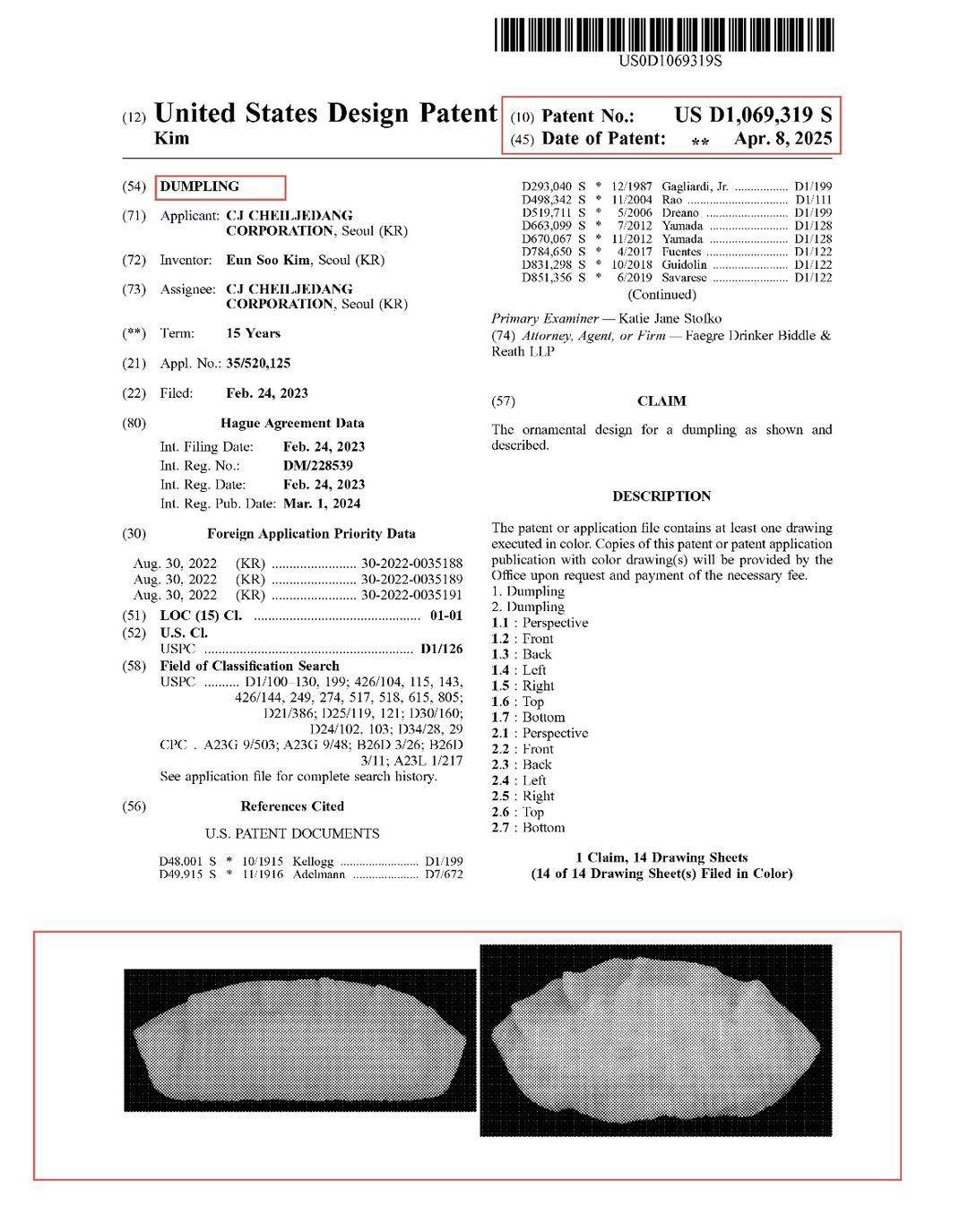 皇冠代理登1租用_“饺子”被韩国食品在美注册外观专利皇冠代理登1租用？律师提醒：中国出海企业需规避侵权风险｜封面头条