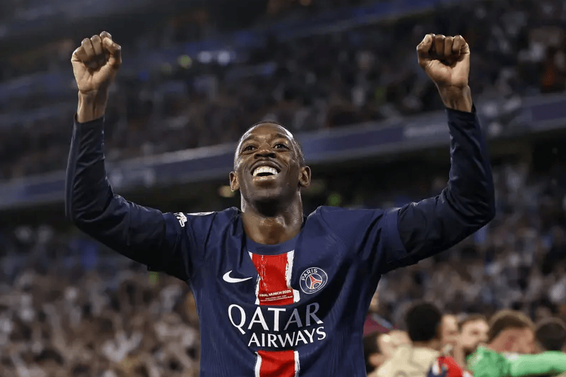 瑞典超级甲组联赛_世俱杯-登贝莱复出梅西哑火 内维斯双响巴黎4-0迈阿密