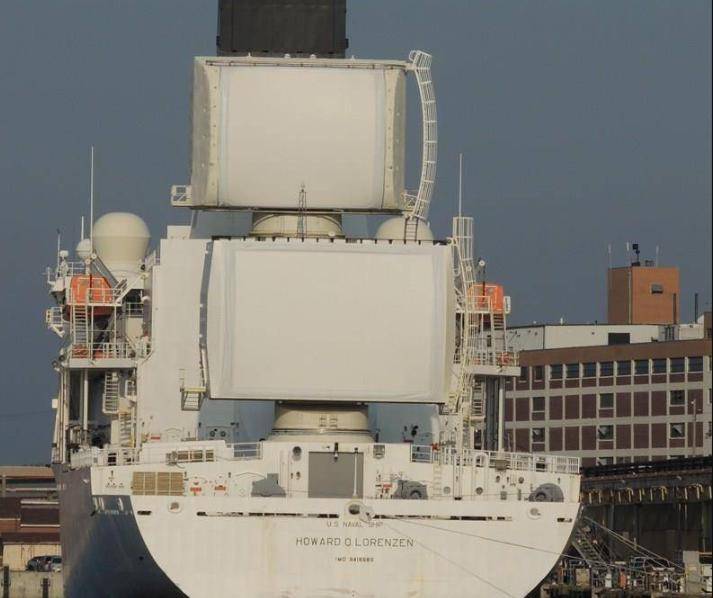 TianLu V BOA_美绝密情报船潜入黄海TianLu V BOA,最近160公里,13米巨型雷达对准中国上空