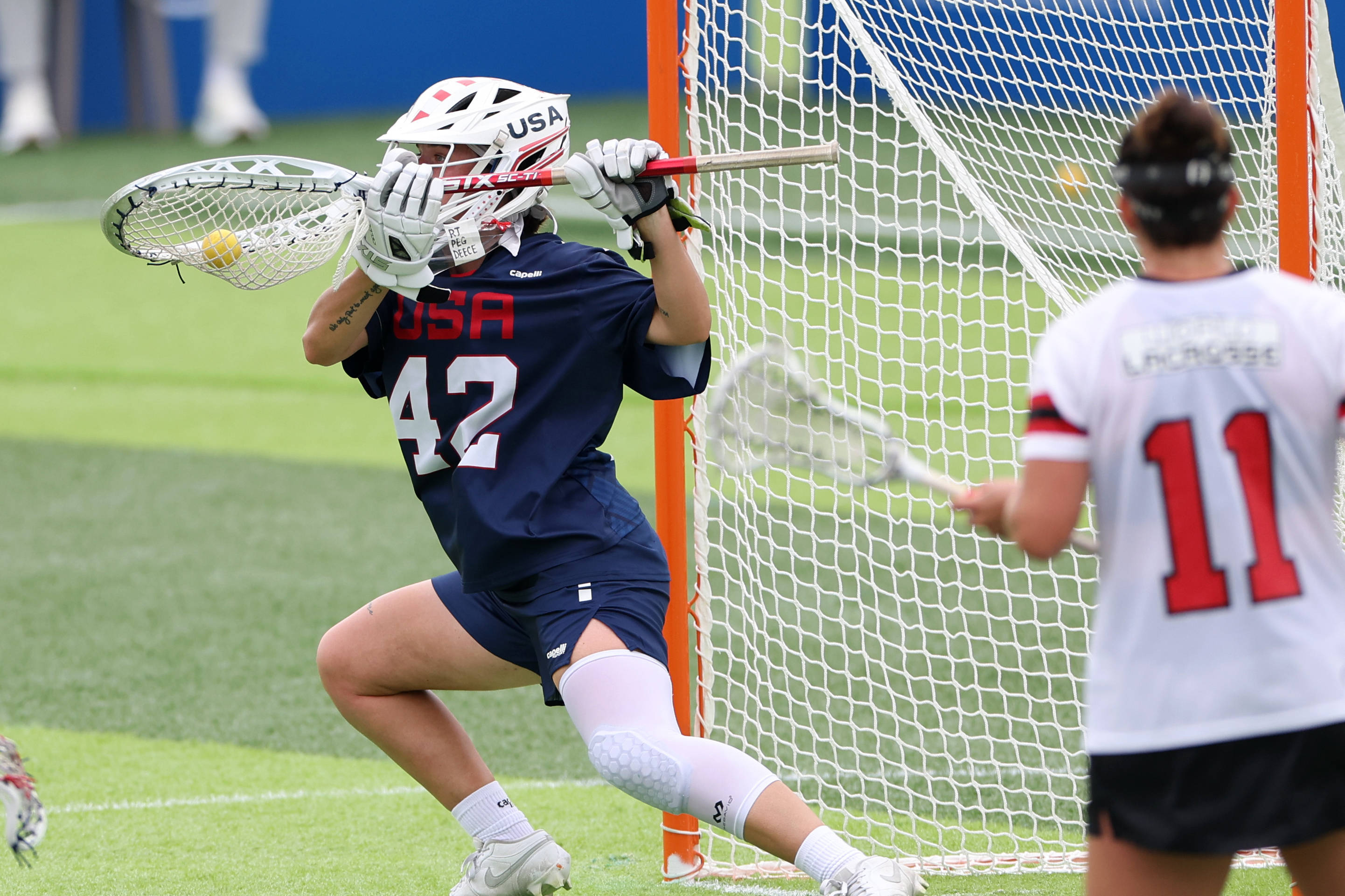 皇冠信用網开户_（成都世运会）棍网球——美国队夺得女子金牌