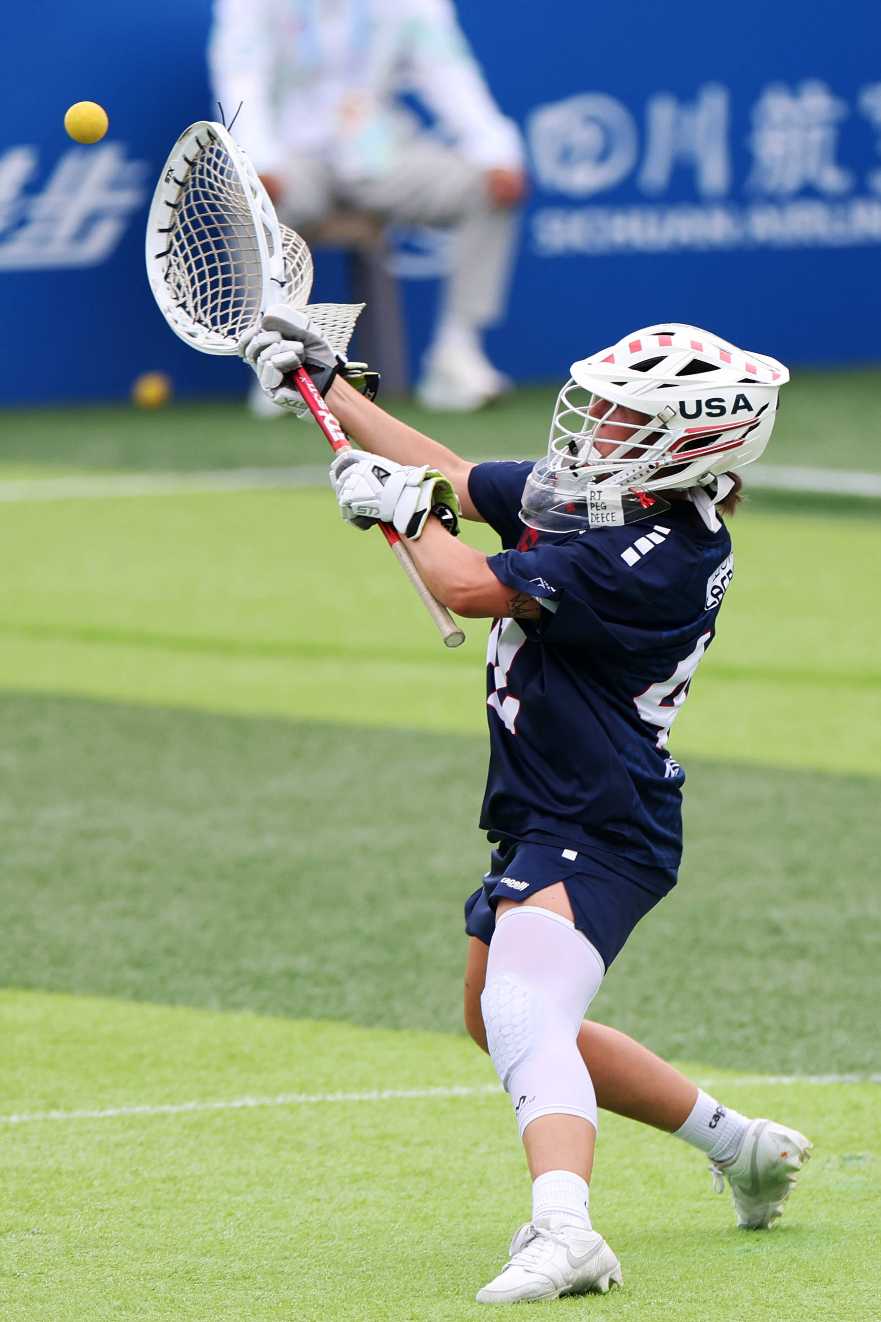 皇冠信用網开户_（成都世运会）棍网球——美国队夺得女子金牌