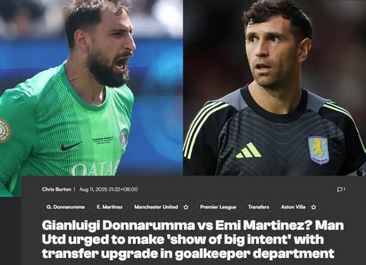 皇冠信用網会员开户_布朗：曼联能签多纳鲁马就太棒了皇冠信用網会员开户，他比大马丁年轻&amp;门线技术很强