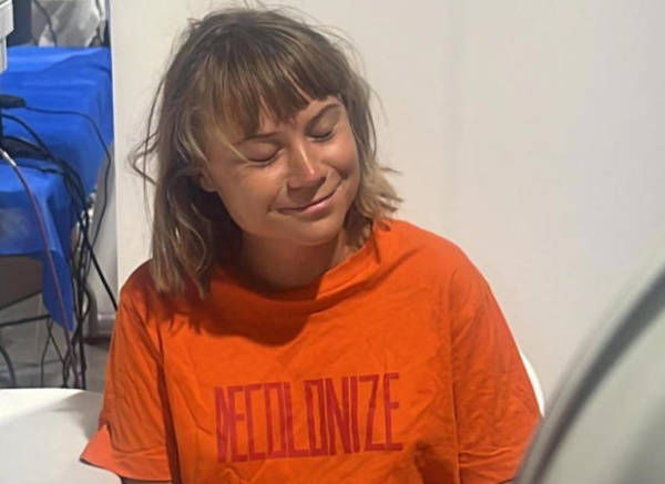 皇冠信用網申请_以色列外交部:“环保少女”通贝里和其皇冠信用網申请他170名活动人士已被驱逐出境