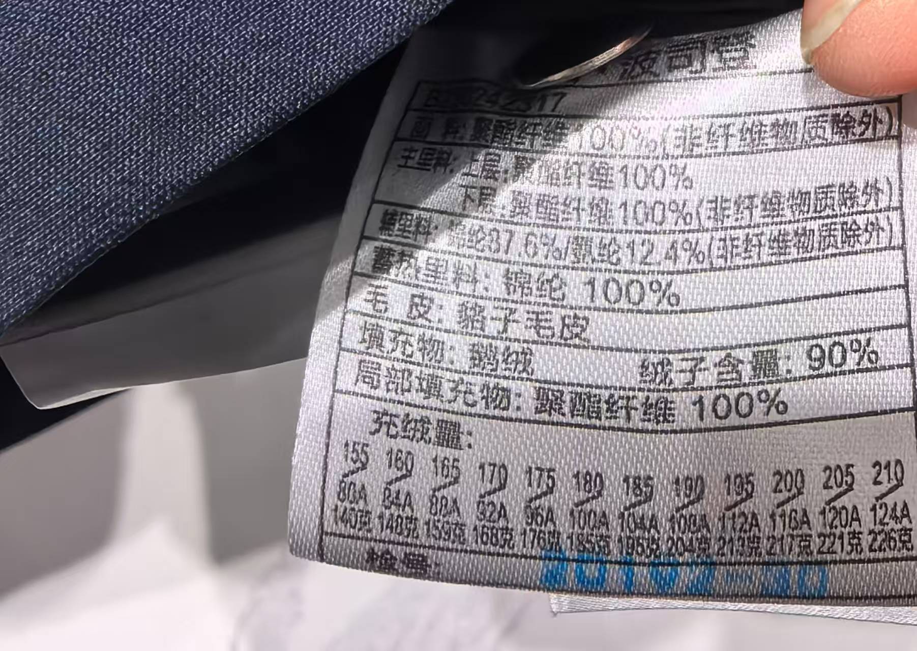 皇冠信用网登123出租_波司登2000多羽绒服充绒量只有86克皇冠信用网登123出租?店员:羽绒服保暖性不止看充绒量