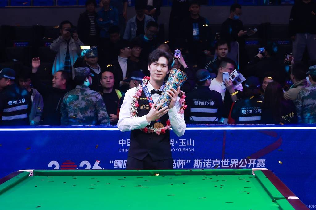 皇冠信用网去哪里弄_10-7击败奥沙利文 斯诺克世界公开赛决赛塔猜亚轰147夺冠